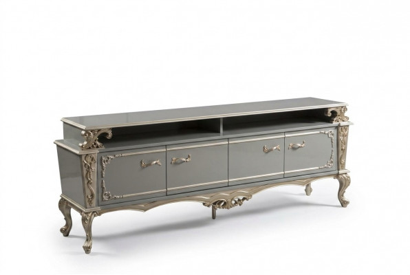 Sideboard Luxus Regal Holz Anrichte Schief Schränker Wunnzëmmer Lowboard Design
