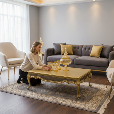 Couchtisch Dësch Kaffisdësch Designer Dësch Wunnzëmmerdësch Dëscher