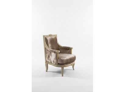 Sessel Art déco Relax Stoff Lounge Textil Sëtz Luxus Sëtz Polyester