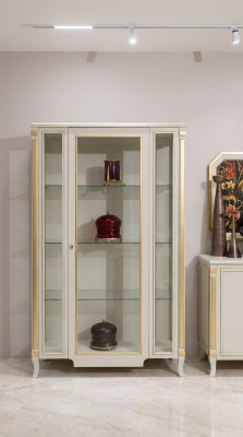 Schief Schiefholz Vitrinnen Glas Massivholz Vitrinn Livingzëmmer Miwwel Buffetschaf
