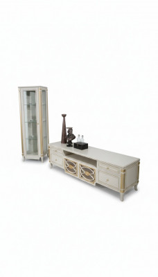Luxus TV Schief Lowboard RTV Miwwel Kader Schief Sideboard Barock