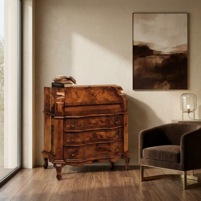 Design-Kommode Anrichte Sekretär Holz Sideboard Dësch Anriichten Kommoden Italien
