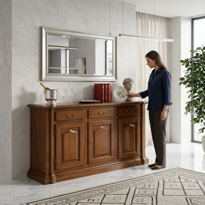 Kommode Buffet Sideboard Brong Holz Massiv Schaf Miwwel Kommoden Sideboards