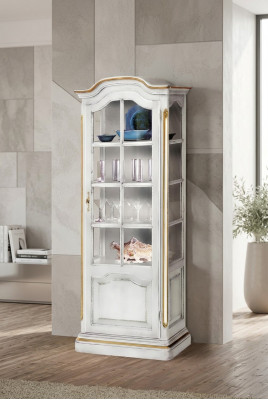 Anrichte Massivholz Sideboard Wäiss Wunnzëmmer Anrichte Iesszëmmer Vitrinen Miwwelen