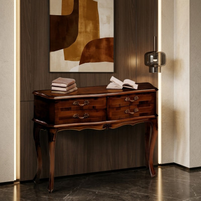 Kommod Konsolen Barock Rokoko Dësch Kommoden Holz Design Niewendësch Schaf
