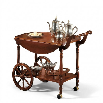 Servéiertdësch Dësch Niewendësch Luxus Klass Echt Holz Antik Stil Barock Rokoko