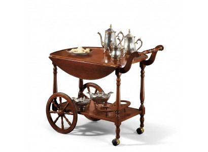 Servéiertdësch Dësch Niewendësch Luxus Klass Echt Holz Antik Stil Barock Rokoko