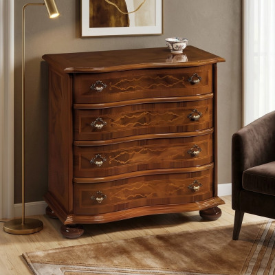Kommode Anrichte Schaf Garderobë Sideboard Miwwelen Antik Stil Holz Luxus Nei