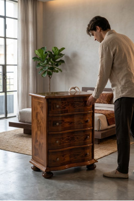 Italienesch Kommode Holz Stil Miwwelen Luxus Kommoden Stil Barock Antik Stil Nei