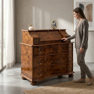 Luxus Kommode aus Holz, italieneschen Stil Miwwelen, Kommoden am Barock-Antik Stil, nei.