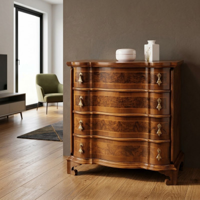 Massiv Kommode Sideboard Miwwel Kommoden Massivholz Schiefen Nei Anrichte Schaf