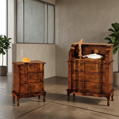 Nuetsdësch Luxus Holz Nuetsdëscher Dësch Konsolen Nuecht Modern Stil Konsol Neit