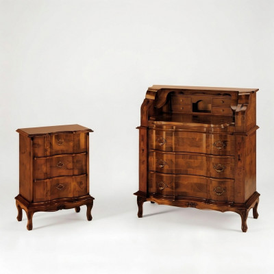 Nuetsdësch Luxus Holz Nuetsdëscher Dësch Konsolen Nuecht Modern Stil Konsol Neit