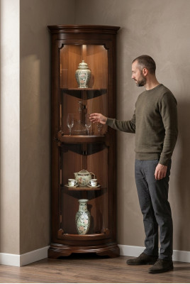Eckvitrine Kommoden Vitrinen Kommoden Schrauwen Glas Designer Schrauw Barock