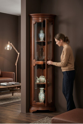 Vitrine Kommoden Vitrine Kommoden Schief Glas Designer Schaf Eck Nei