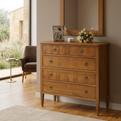 Kommoden Holz Schiefen Anrichte Miwwel Kommode Sideboard Schaf Klassesch nei