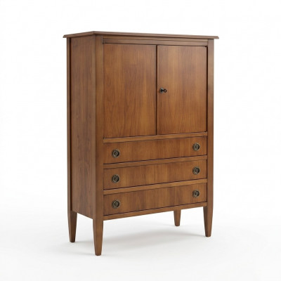 Schaf Bar Barschaf Vitrin Stuff Designer Regal Miwwelen Holz Haus Mauer