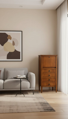 Bar Schaf Barschaf Vitrin Wunnzëmmer Designer Regal Miwwelen Holz Haus Mauer