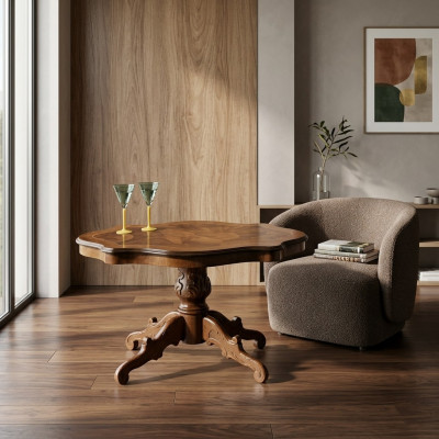 Niewent Luxus Sofa Dësch Design Sofa Dësch Kaffisdësch Wunnzëmmer Massiv