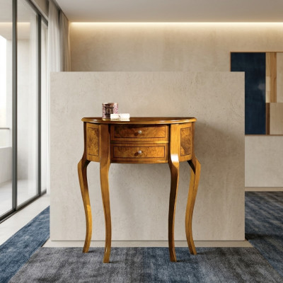 Konsolendësch Holz Dësch Konsol Luxus Konsolendëscher Design Dëscher Tiräng