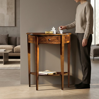 Konsolendësch Design Miwwel Stil Barock Holz Italienesch Dësch Dëscher Kaffisdësch