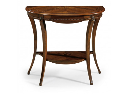 Konsolendësch Couchtisch Säitentësch Kaffisdësch Canapé Holz Dësch Antik Stil