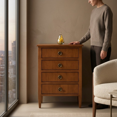 Antik Barock Stil Kommode Wohnzimmer Schlofkummer Regal Sideboard Miwwelstéck