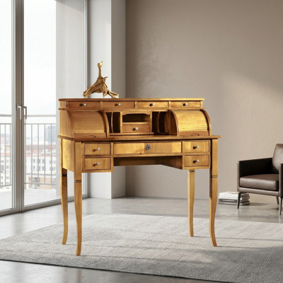 Steierdësch Büro Dësch Edel Holzdëscher Barock Rokoko Antik Stil Miwwelen Better