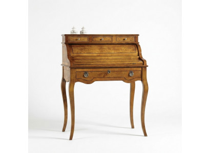 Dëscher Schreifdësch Büro Dësch Eedelt Holz Barock Rokoko Antik Stil Miwwelen Luxus