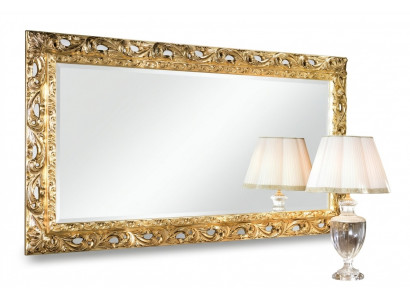 Italienesch Klassiker Designer Spigel Miwwelen Wandspigel Holz Gold Miwwelen Nei