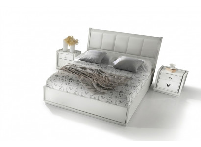 Garnitur Set 3 Stéck Schlofkummer Bett Nuetsdësch Grupp Duebelbetter Luxus Better