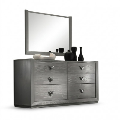 Kommode Spigel Garnitur Holz Designer Kommoden Schaf Regal Italien Set 2stéck.