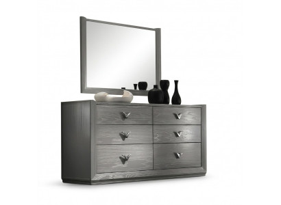 Kommode Spigel Garnitur Holz Designer Kommoden Schaf Regal Italien Set 2stéck.