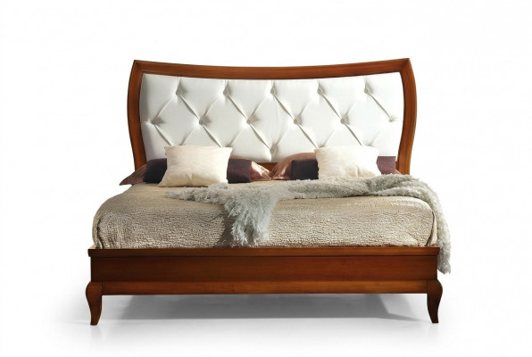 Luxus-Schlofzëmmer-Bett, Duebelbett, Holz, Polster-Betten, Duebel-Bettrahmen, Modern.