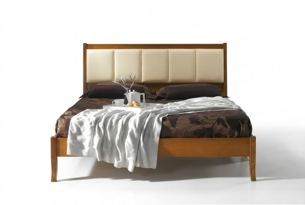 Bett Duebelbetter Modern Bettgestell Better Hotel Schlofzëmmer Bettkader Holz