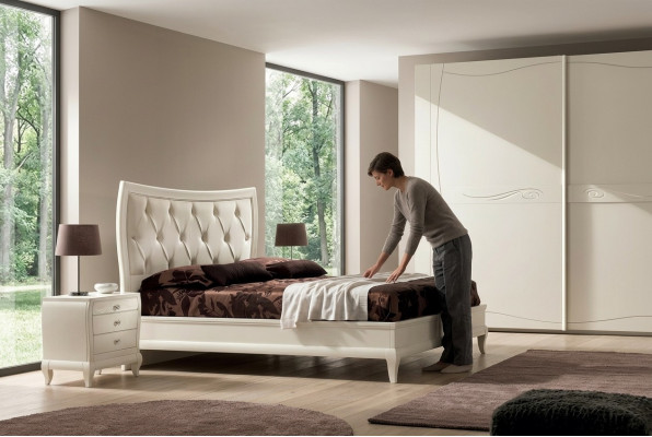 Bett Duebelbetter Modern Bettgestell Better Duebel Betrumm Design Miwwel Nei