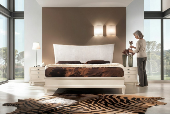 Duebelbetter Bett Hotel Bett Modern Bëttgestell Better Design Betrumm Holz
