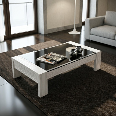 Canapé Dësch Dësch Bäidëscheldësch Design Wunnzëmmer Holz Kaffi Canapé Italieneschen