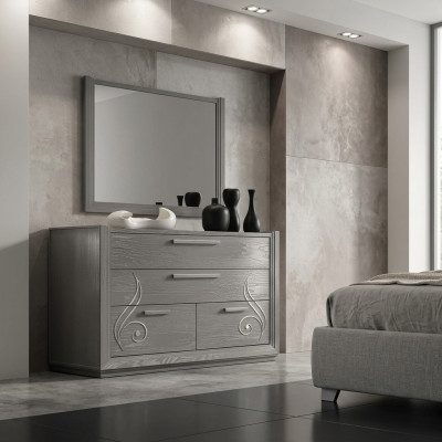 Kommod Spigel Schaf Luxus Kommoden Schaf Regal Konsol Miwwelen Set 2tlg.