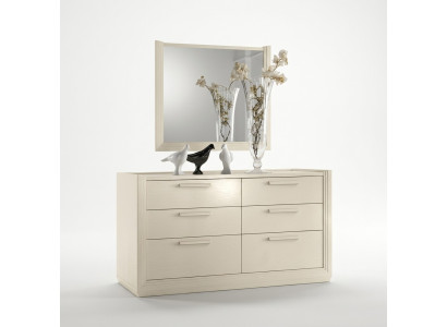 Kommod Spigel Kommodengrupp Holz Design Anrichte Side Schaf Regal Set 2-deelech.