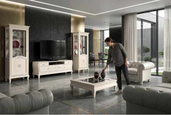 Couchtisch Wunnzëmmer Design Dëscher Miwwelen Dësch Luxus Bäistelltisch Holz Modern