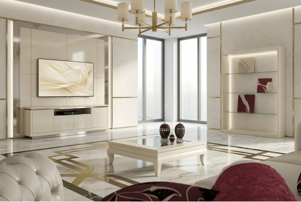 Couchtisch Wunnzëmmer Design Dëscher Miwwelen Dësch Luxus Bäistelltisch Holz Modern