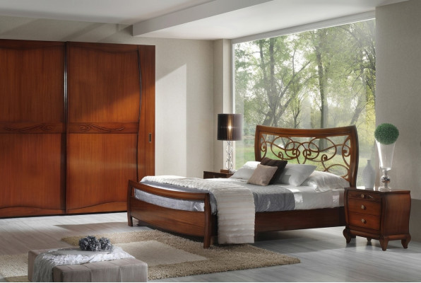 Bett Duebel Hotel Better Schlof Zëmmer Holz Bettrahmen Bettgesteller Modern Nei