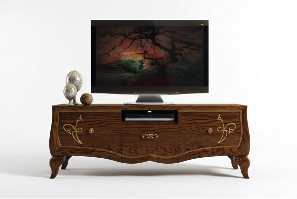Lowboard Schaf rtv Wunnzëmmer TV Holz Miwwel Schaf Klassesch Sideboard Nei