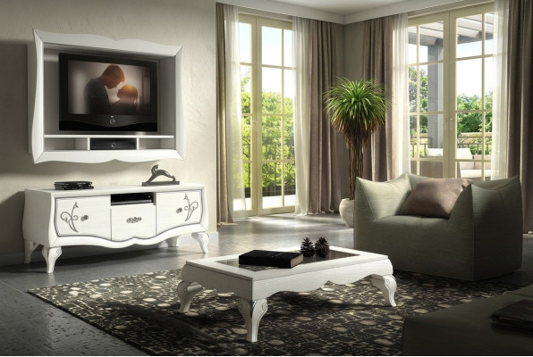 Luxus Lowboard RTV Schaf Sideboard Schaf TV Holz Modern Kommode Design Nei