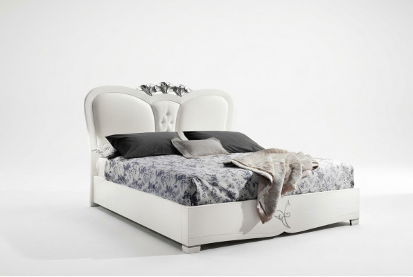 Luxus Bett Modern Better Betterahmen Duebel Holz Bettergestelle Schlofzëmmer Wäiss