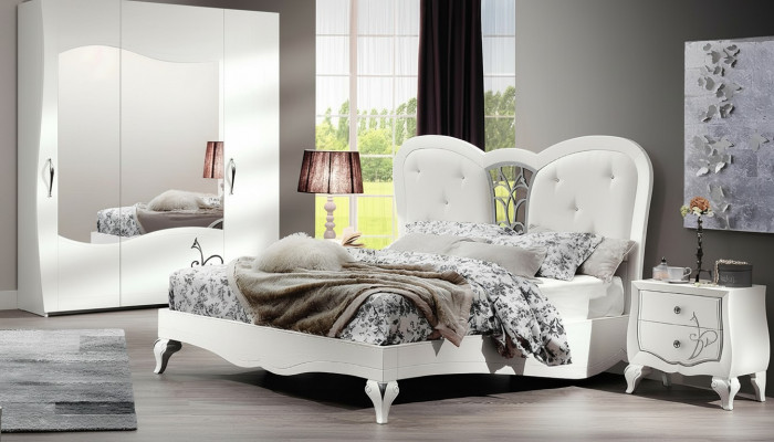 Bett Këssen Design Luxus Duebel Hotel Better Schlof Zëmmer Bettgestell Holz