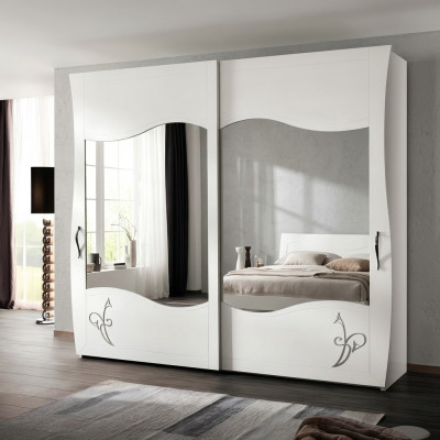 Kleederschaf Kleederschaf Multifunktioun Regal Schaf Regal Schlofzëmmer Design Nei