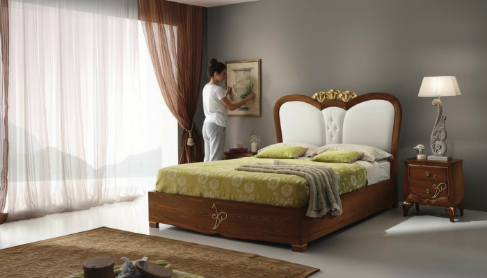 Bett Luxus Better Bettrahmen Holz Duebel Schlofzëmmer Modern Mat Schlofhandel.