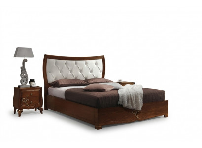 Schlofkummer Bett Nuetstësch Better Grupp Holz Duebel Design Garnitur Set 3tlg